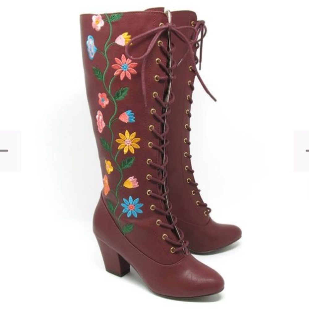 Nwob Bait boots burgundy